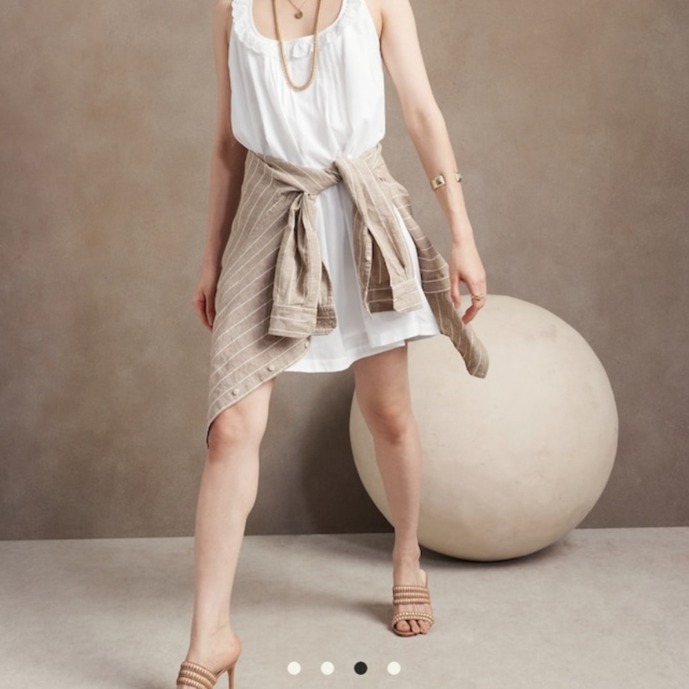 NWT white sundress